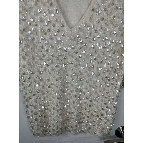 Vintage 90s NWT VIE By Victoria Royal Angora Beaded Sweater Best Women’s Size 2X - Picture 7 of 8